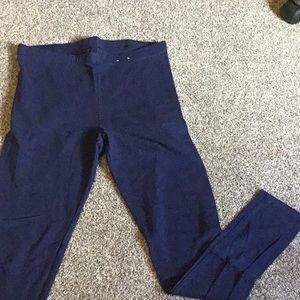 Navy leggings